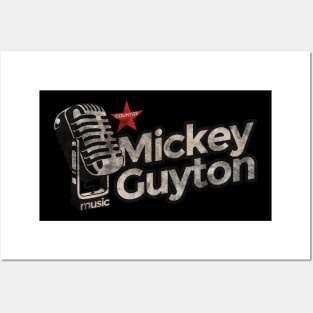 Mickey Guyton - Vintage Microphone Posters and Art